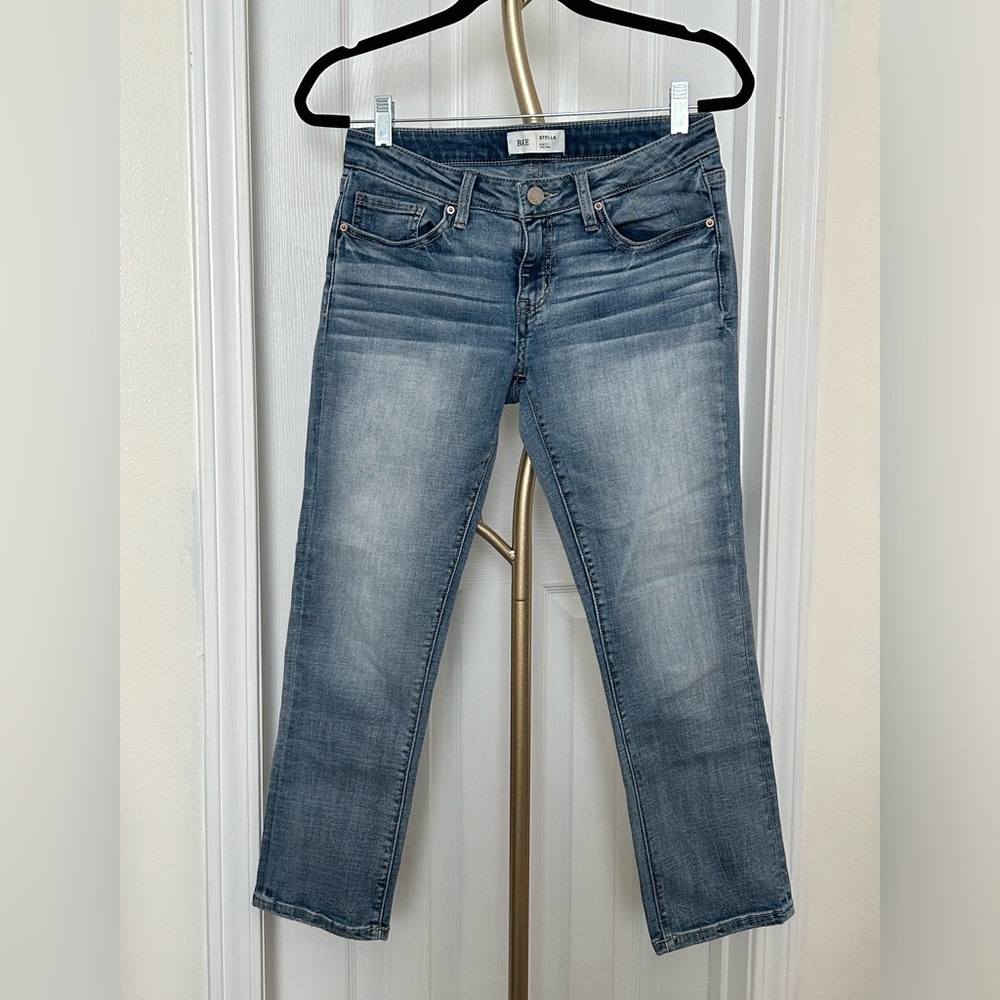 BKE Stella Slim Fit Low Rise Cropped Size 28